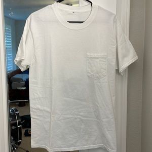 White Pocket Tee